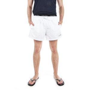 Calvin Klein pánské bílé plavky - XL (100)